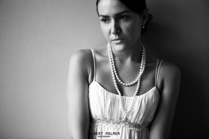 beautiful wedding photo of bride