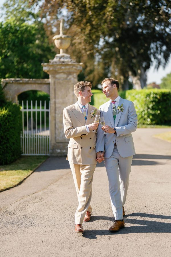 couple photo of two grooms
