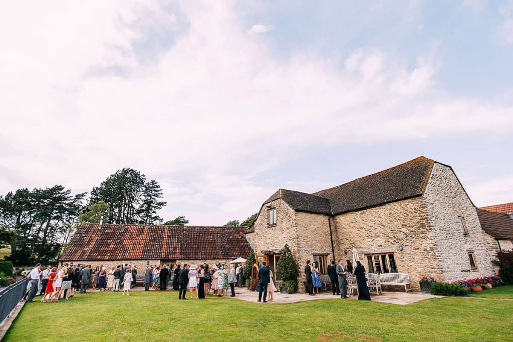 Kingscote Barn natural wedding photos