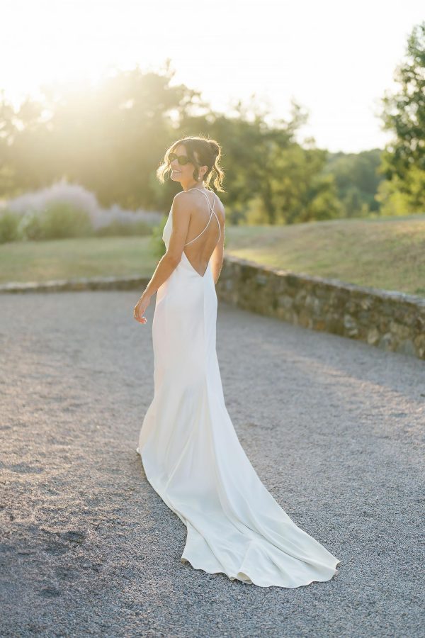 editorial bridal portrait