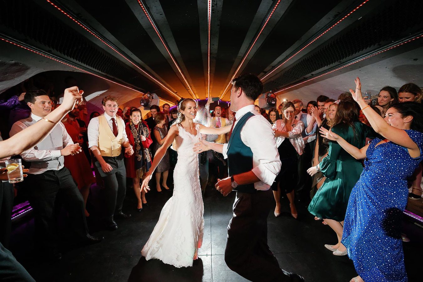 the underground party cave in St Giles House