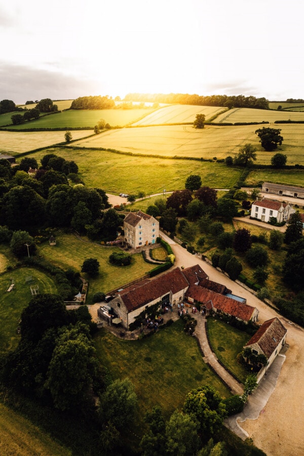 priston mill drone photo