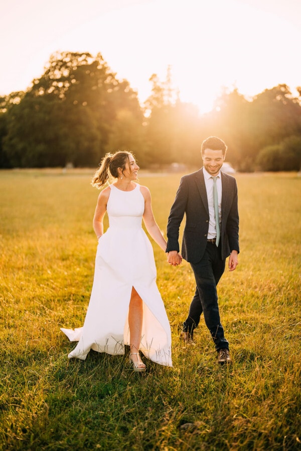 couple photos at sunset