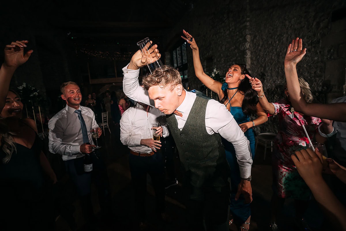 groom dancing