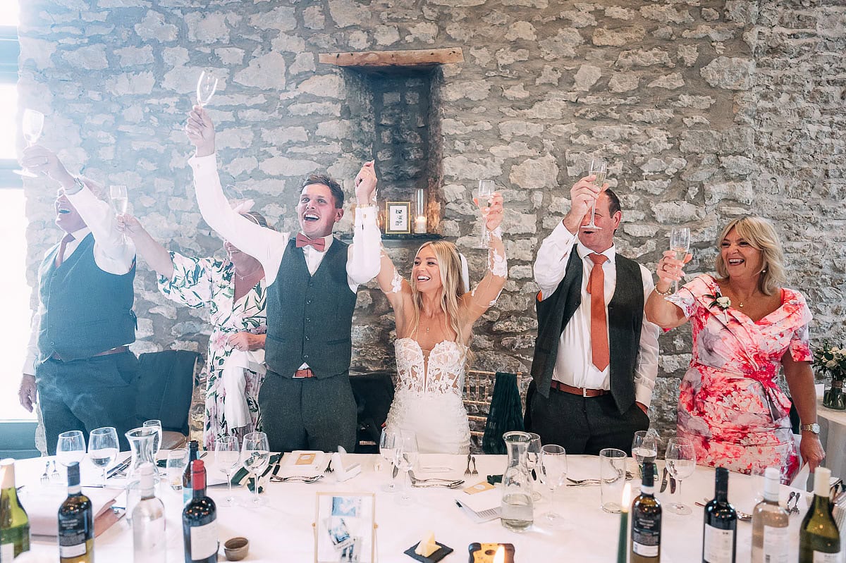 fun wedding breakfast