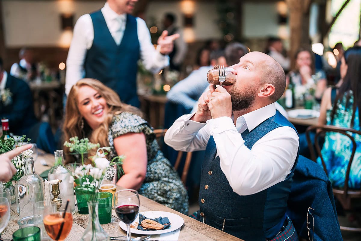 funny drunk wedding guests