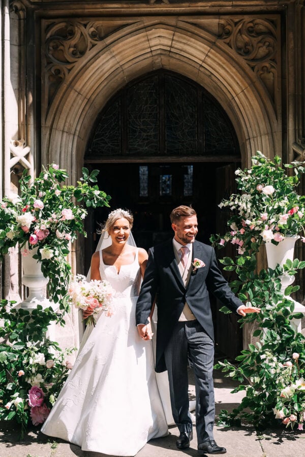 best Wimborne minster wedding ceremony photos