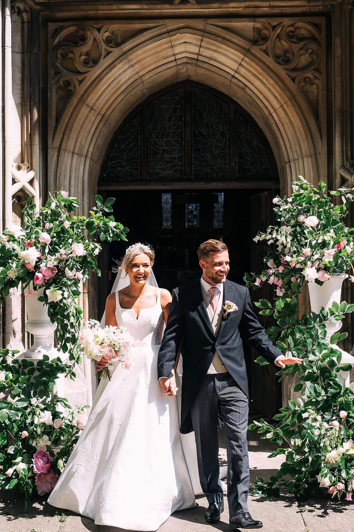 best Wimborne minster wedding ceremony photos