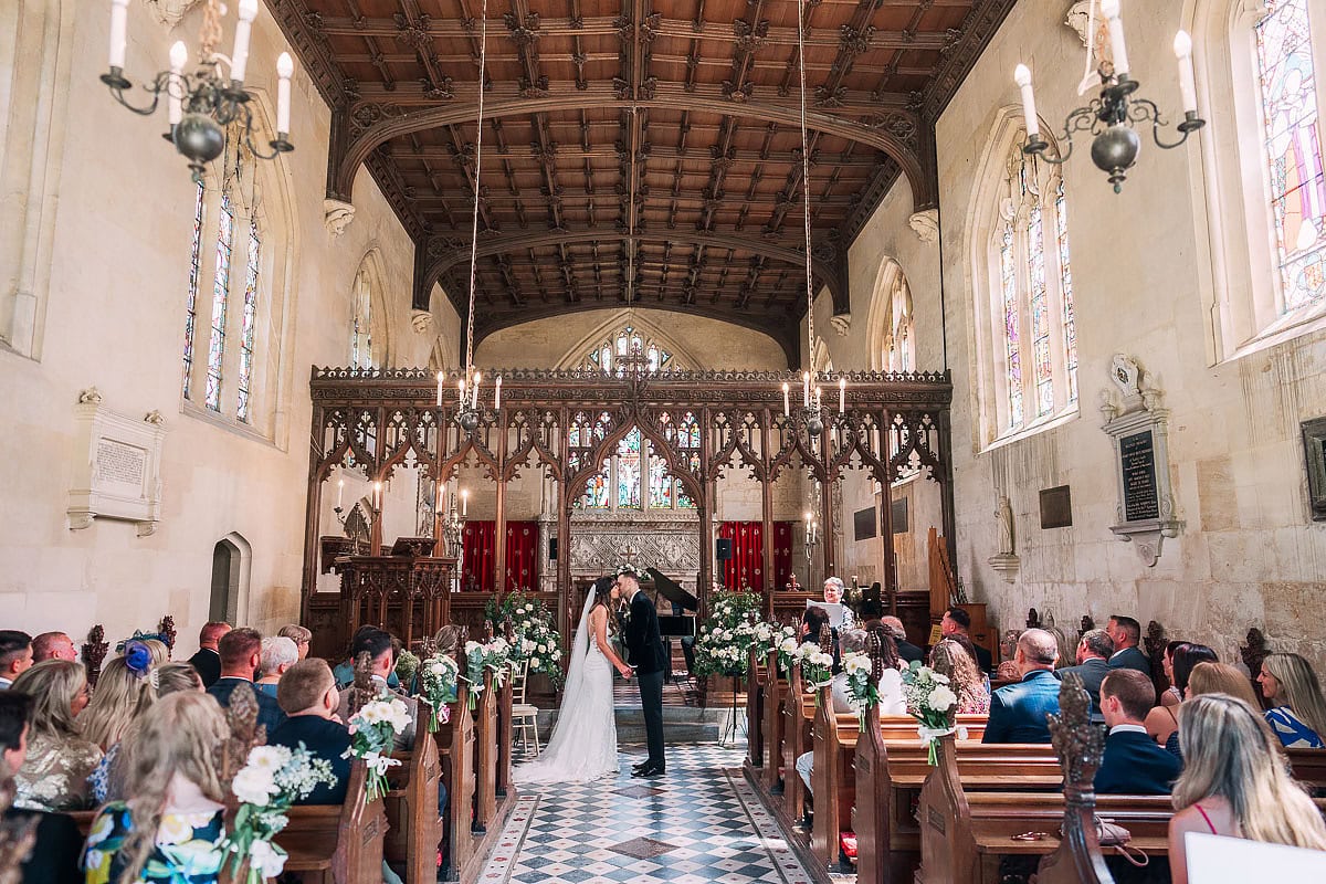 Sudeley Castle wedding chapel