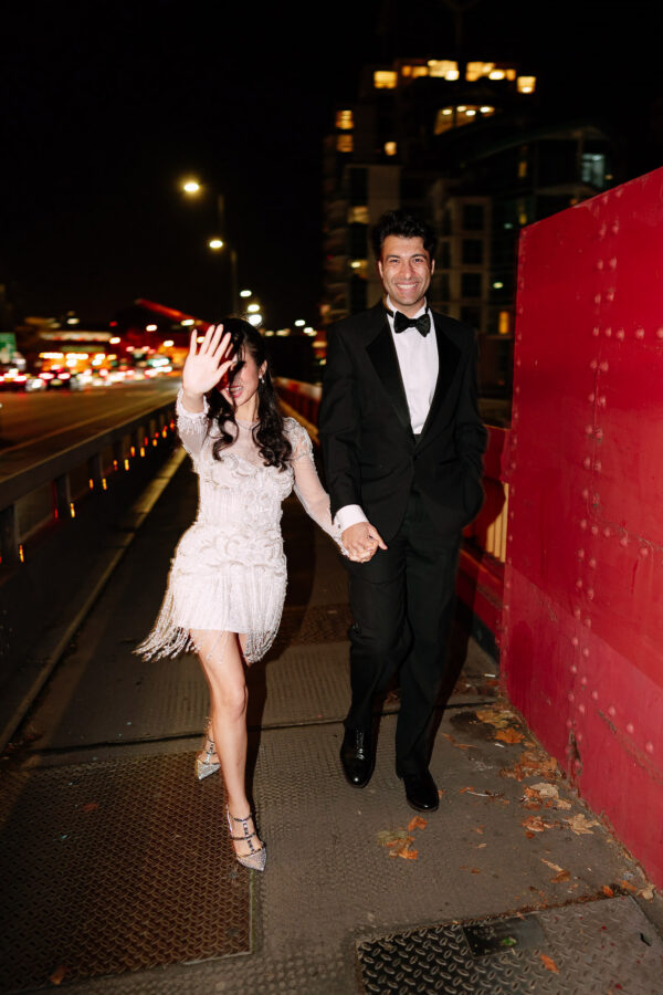 fun pre wedding shoot in London