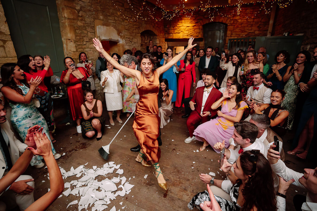 dancing at a greek wedding