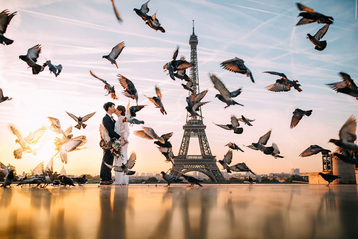 pre wedding shoot in paris