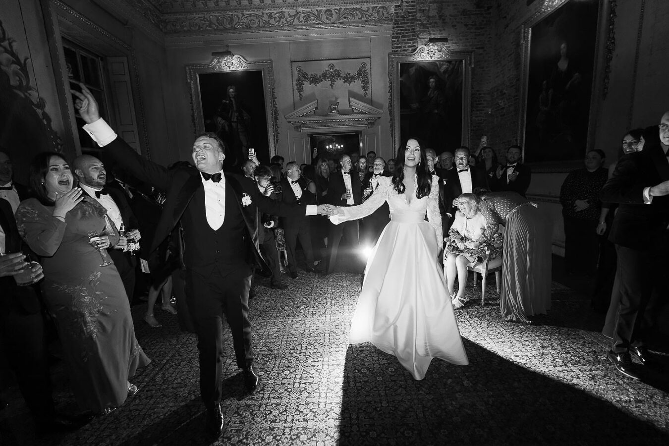 first dance in st giles house wedding venue