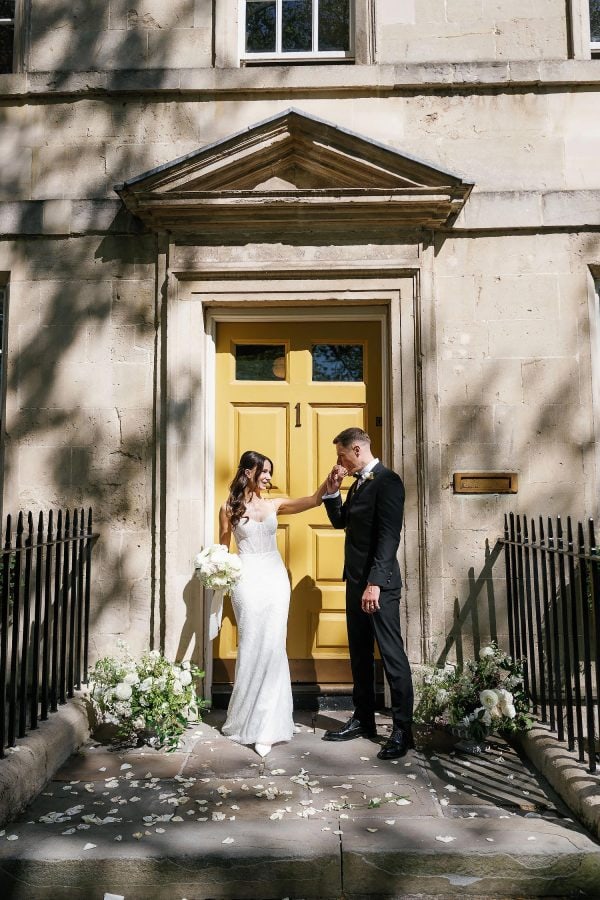 editorial wedding photographer the house of St Johns